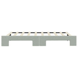 Daybed with Trundle without Mattress Light Grey 90x190 cm Single 3197153
