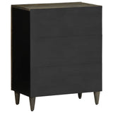 Sideboard Light Grey 60x33,5x75 cm Solid Wood Mango 4017794