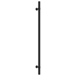 ZNTS Cabinet Handles 20 pcs Black 320 mm Stainless Steel 3203697