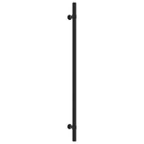 ZNTS Cabinet Handles 20 pcs Black 320 mm Stainless Steel 3203697