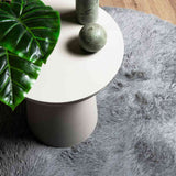 Shaggy Rug High Pile NAVARRA Light Grey 300x200 cm Polyester 4102938