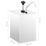Sauce Dispenser Stainless Steel 3.5 L 51232