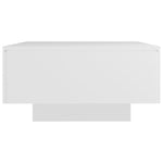 Coffee Table White 90x60x31 cm Engineered Wood 804175