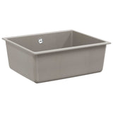 Sink Grey 530 x 460 mm 80% Quartz and 20% Resin 42028425