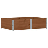 Garden Planter Brown 150x100 cm Solid Wood Pine 3295418