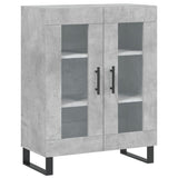 Highboard Concrete Grey 69.5x34x180 cm Engineered Wood 3189345