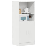 Kitchen Cabinet White 57x41.5x131.5 cm Engineered Wood 860121
