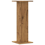 Plant Stands 2 pcs Artisian Oak 30x30x80 cm Engineered Wood 3307872