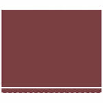 Retractable Awning Manual Burgundy Red 400x300 cm Fabric 3330521