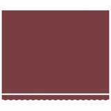 Retractable Awning Burgundy 400 x 300 cm Polyester and Metal 3330522