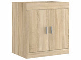 Bathroom Furniture Set Sonoma Oak 61 x 40 x 84.5 cm 3404352