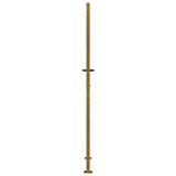 Garden Gate 100x200 cm Corten Steel Grass Design 153177