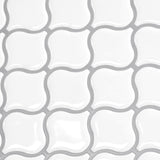 Lanturn Tile 50 pcs White 27 x 27 cm Polyurethane and PET 42046236