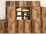 Highboard Old Wood 80 x 42.5 x 185 cm Engineered Wood 3402632