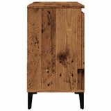Sink Cabinet Old Wood 65x33x60 cm Engineered Wood 857123