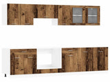 Kitchen Unit Lyon 8 pcs Engineered Wood 3445857