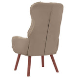 Armchair Cappuccino 69 x 74 x 93 cm Artificial Leather 42001877