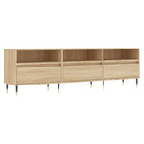 TV Cabinet Sonoma Oak 150x30x44.5 cm Engineered Wood 831263