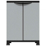 Plastic Cabinet 68x39x92 cm Rattan Design 337898