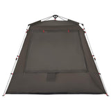 Fishing Tent 4-Person Brown Quick Release 4005330