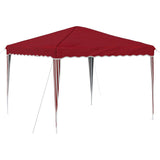 Pop-up Party Tent 288 x 288 x 245 cm Burgundy Oxford Fabric 42019752