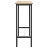 Table Sonoma Oak 100 x 40 x 100.5 cm Engineered Wood and Steel 873739