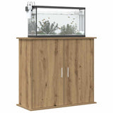 Aquarium Stand Artisan Oak 81x36x73 cm Engineered Wood 857285