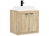 Bathroom Furniture Set Sonoma Oak Engineered Wood 3404242