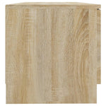 TV Cabinet Sonoma Oak 80x35x36.5 cm Engineered Wood 811472