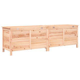 Garden Storage Box 198.5x50x56.5 cm Solid Wood Fir 364760