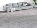 Flooring Planks 18 pcs Cement Brown 5.26 m PVC 42046293