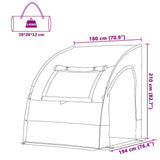 Tailgate Tent -Person 194 x 180 x 210 cm Blue Taffeta 42001075