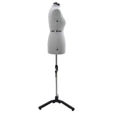 Adjustable Dress Form Female Height Adjustable Grey M Velvet 42018607