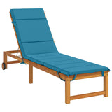 Sunlounger Cushion GEMERT 100% Polyester Light Blue 948521