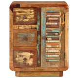 Sideboard with 3 Drawers 55x30x70 cm Solid Wood Reclaimed 352026
