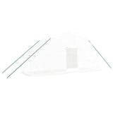 Greenhouse with Steel Frame White 12 m 6x2x2.85 m 364091