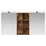 Bathroom Cabinet Set 3 pcs 140 x 14.5 x 70 cm Engineered wood 3403790