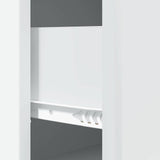 Drawer Cabinet White 66 x 34.5 x 90 cm Engineered Wood 895525