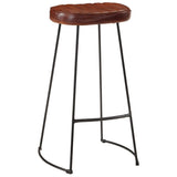 5 Piece Bar Set Solid Rough Wood Mango and Metal 3216414