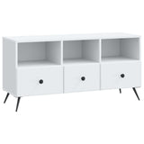 TV Cabinet with Drawer White 102 x 34.5 x 50 cm Engineered Wood 895595