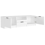 811448 TV Cabinet White 140x35x40 cm Engineered Wood
