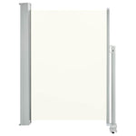 Patio Retractable Side Awning 100 x 300 cm Cream 45185