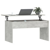 Coffee Table Concrete Grey 102x50.5x52.5 cm Engineered Wood 809633