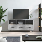 TV Cabinet Concrete Grey 102x36x50 cm Engineered Wood 829032