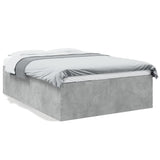 Bed Frame without Mattress Concrete Grey 140x190 cm 3280940