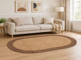 Area Rug Grey 152 x 245 cm Jute 42010703