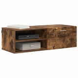 Wooden Cabinet Smoked Oak 100.5 x 39 x 30 cm Engineered Wood 880246
