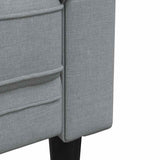 Living Room Couch 2 pcs Light Grey 201.5 x 74.5 x 74.5 cm 3385856