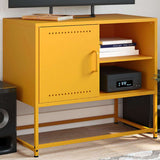 TV Cabinet Mustard Yellow 68x39x60.5 cm Steel 846521