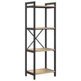 Bookshelf 40 x 30 x 119 cm Engineered Wood Sonoma Oak 868360